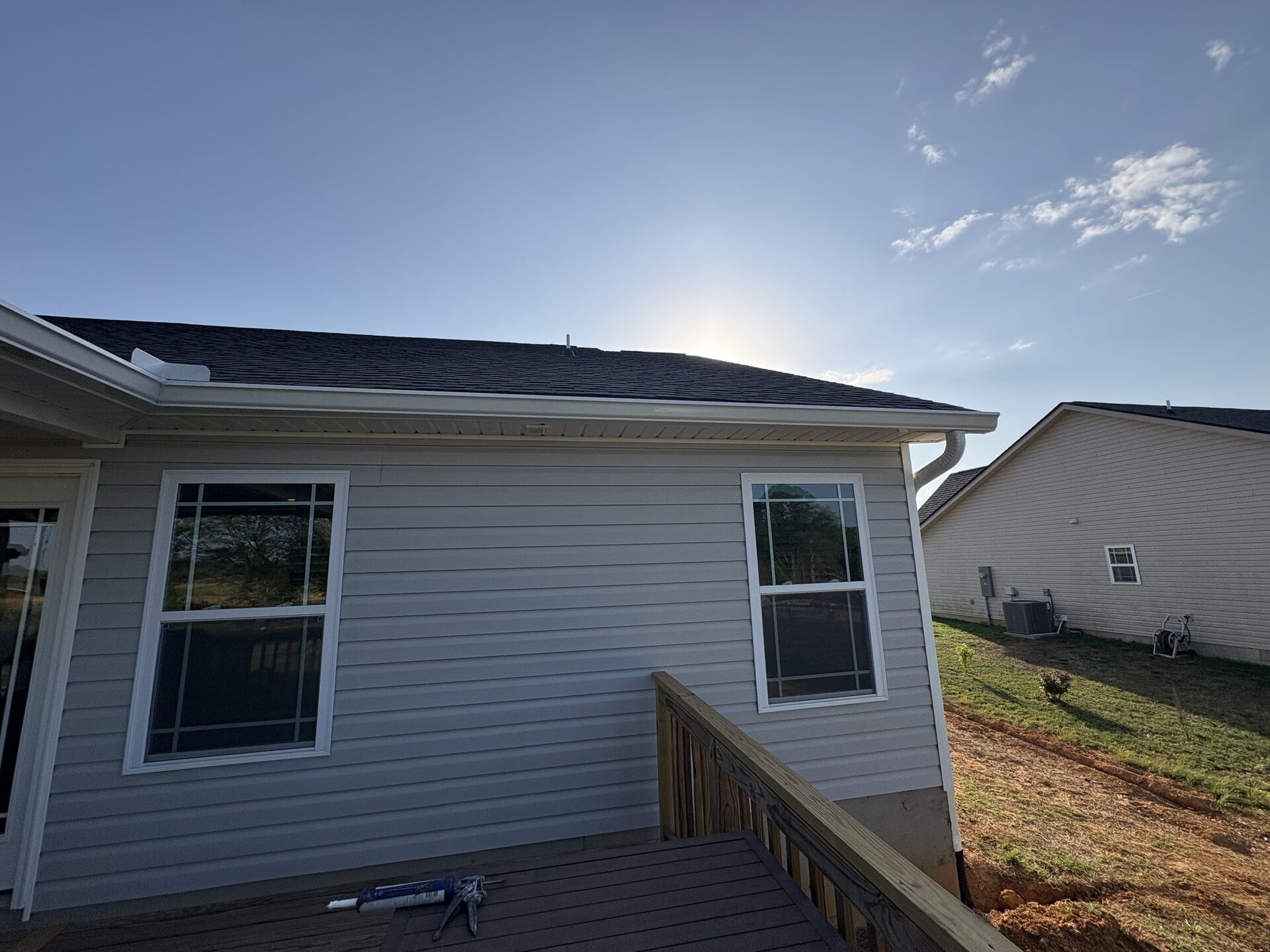 Recent seamless gutter install 7